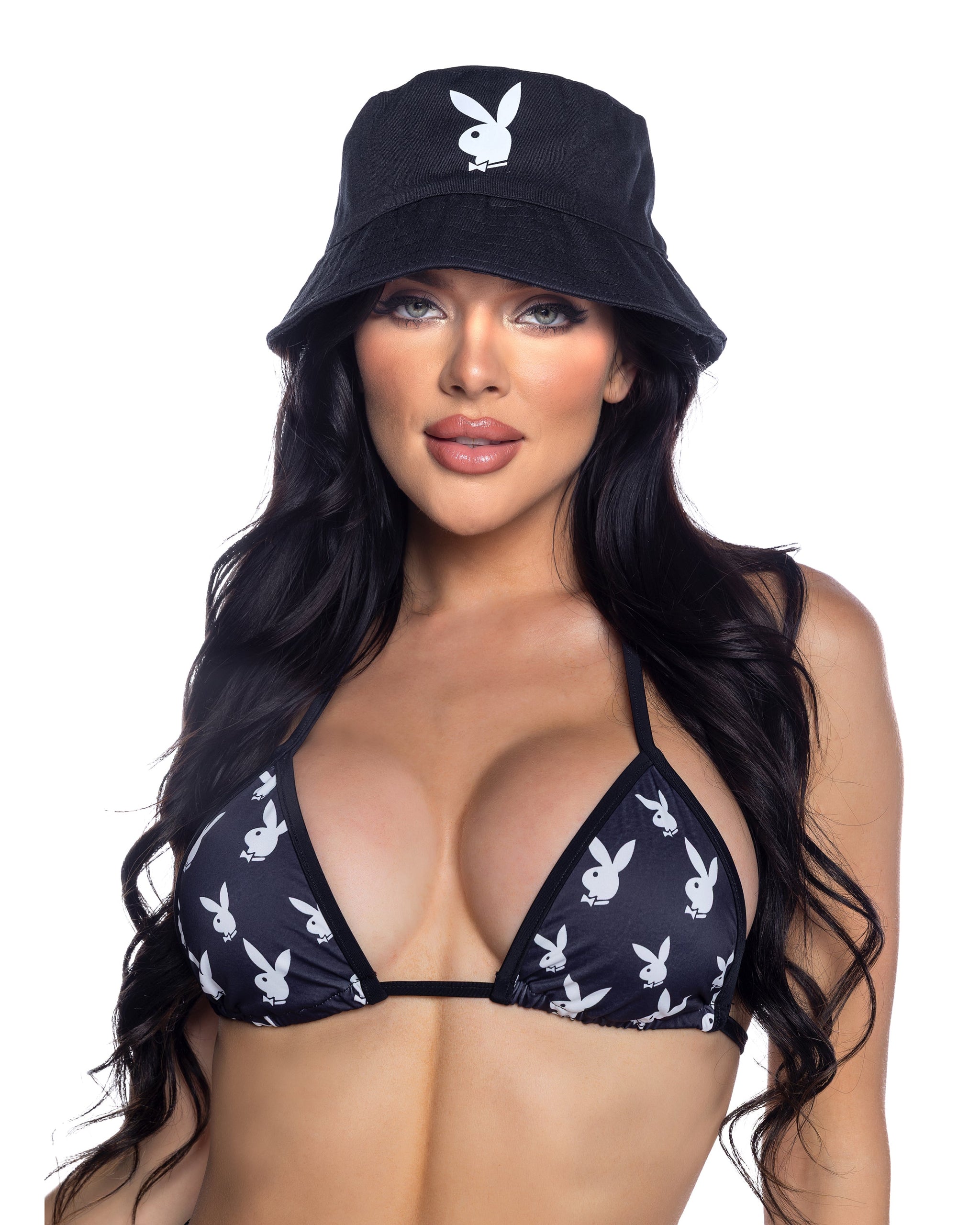 Playboy Bunny Bucket Hat - Roma Costume - Flyclothing LLC