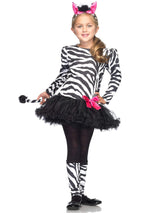 Girl's Zebra Diva Costume
