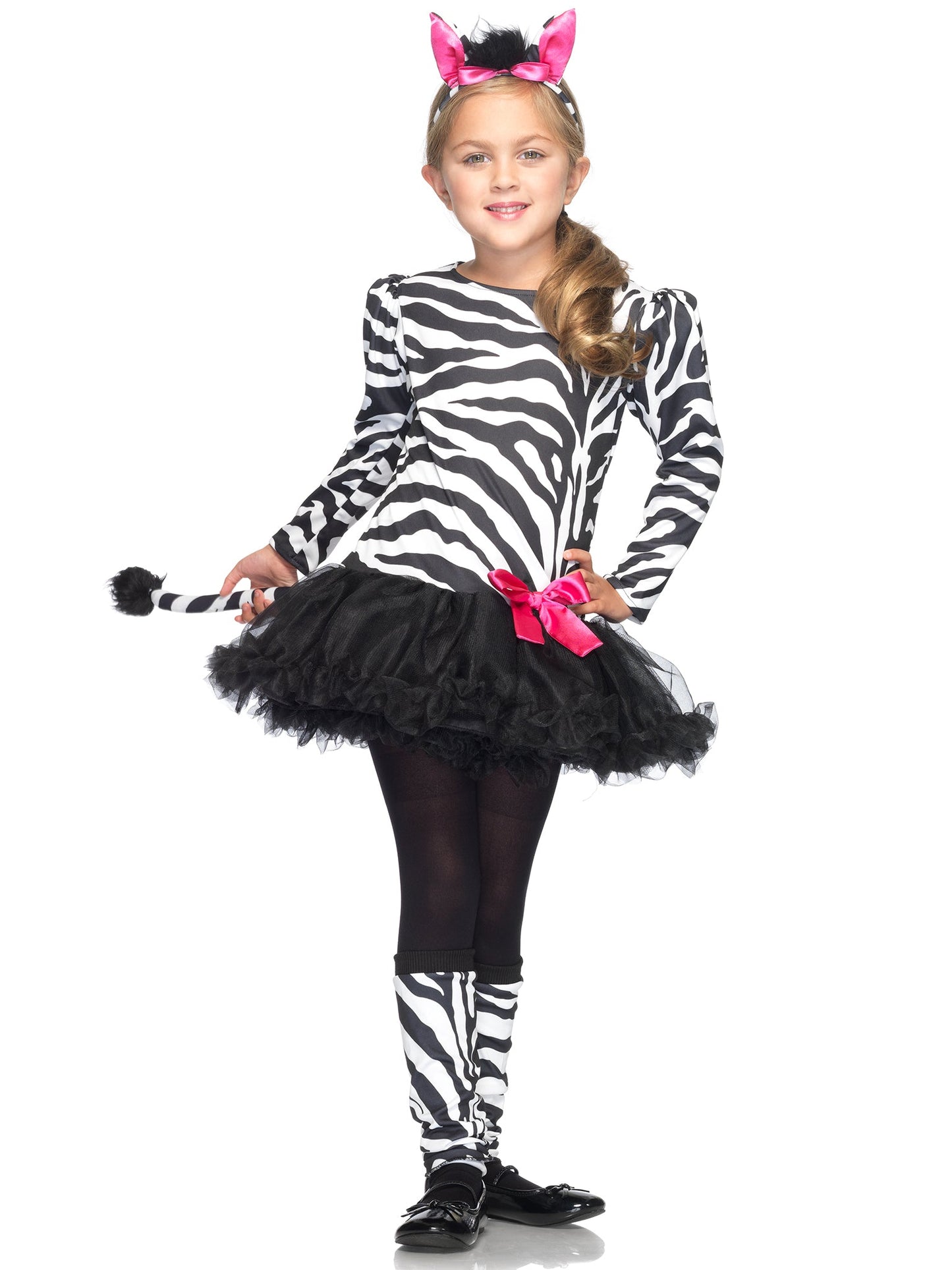 Girl's Zebra Diva Costume