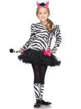 Girl's Zebra Diva Costume