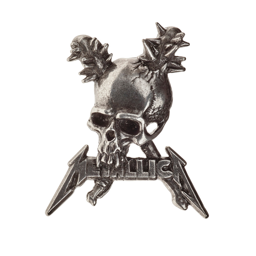 Alchemy Rocks Metallica Damage Pin Badge
