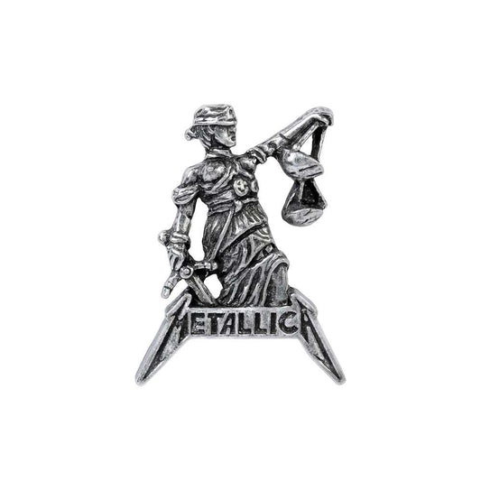 Alchemy Rocks Metallica Justice For All Pin - Alchemy Gothic - Flyclothing LLC