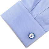 NBA Philadelphia 76ers Cufflinks - Cufflinks.com - Flyclothing LLC
