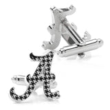 NCAA University of Alabama Houndstooth Cufflinks - Cufflinks.com - Flyclothing LLC
