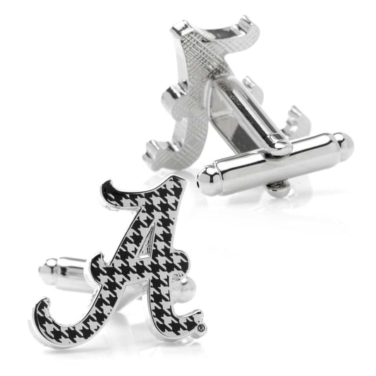 NCAA University of Alabama Houndstooth Cufflinks - Cufflinks.com - Flyclothing LLC