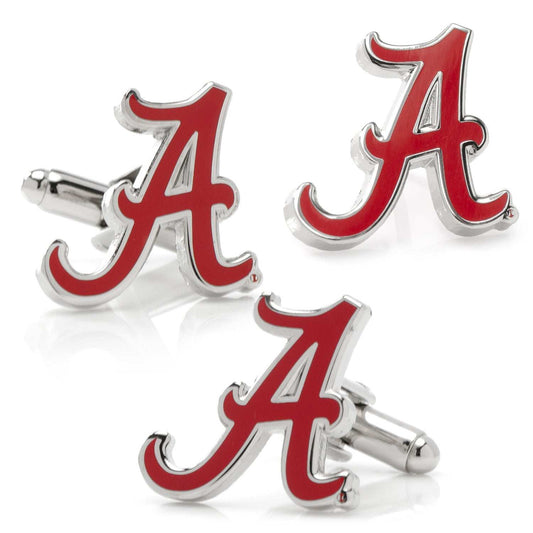 NCAA University of Alabama Cufflinks and Lapel Pin Gift Set - Cufflinks.com - Flyclothing LLC