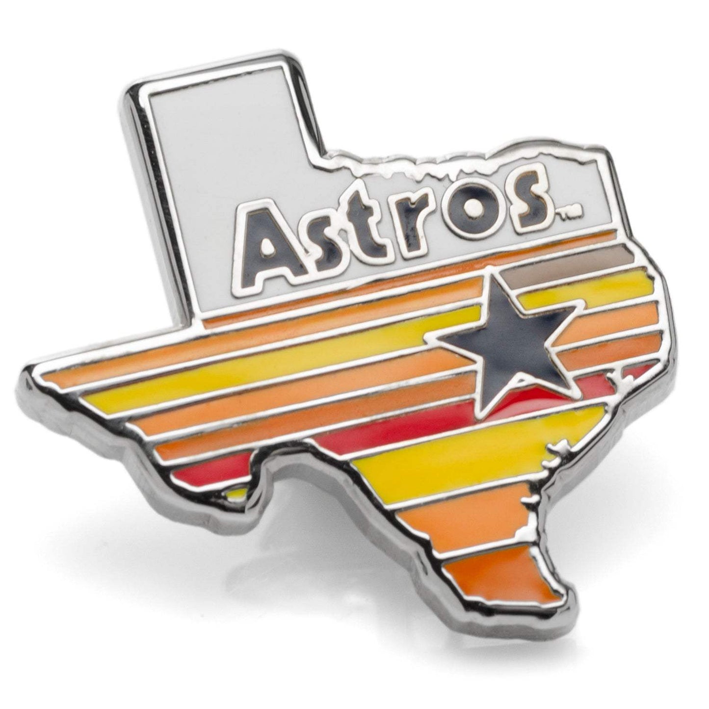MLB Houston Astros Tequila Sunrise Lapel Pin - Cufflinks.com - Flyclothing LLC