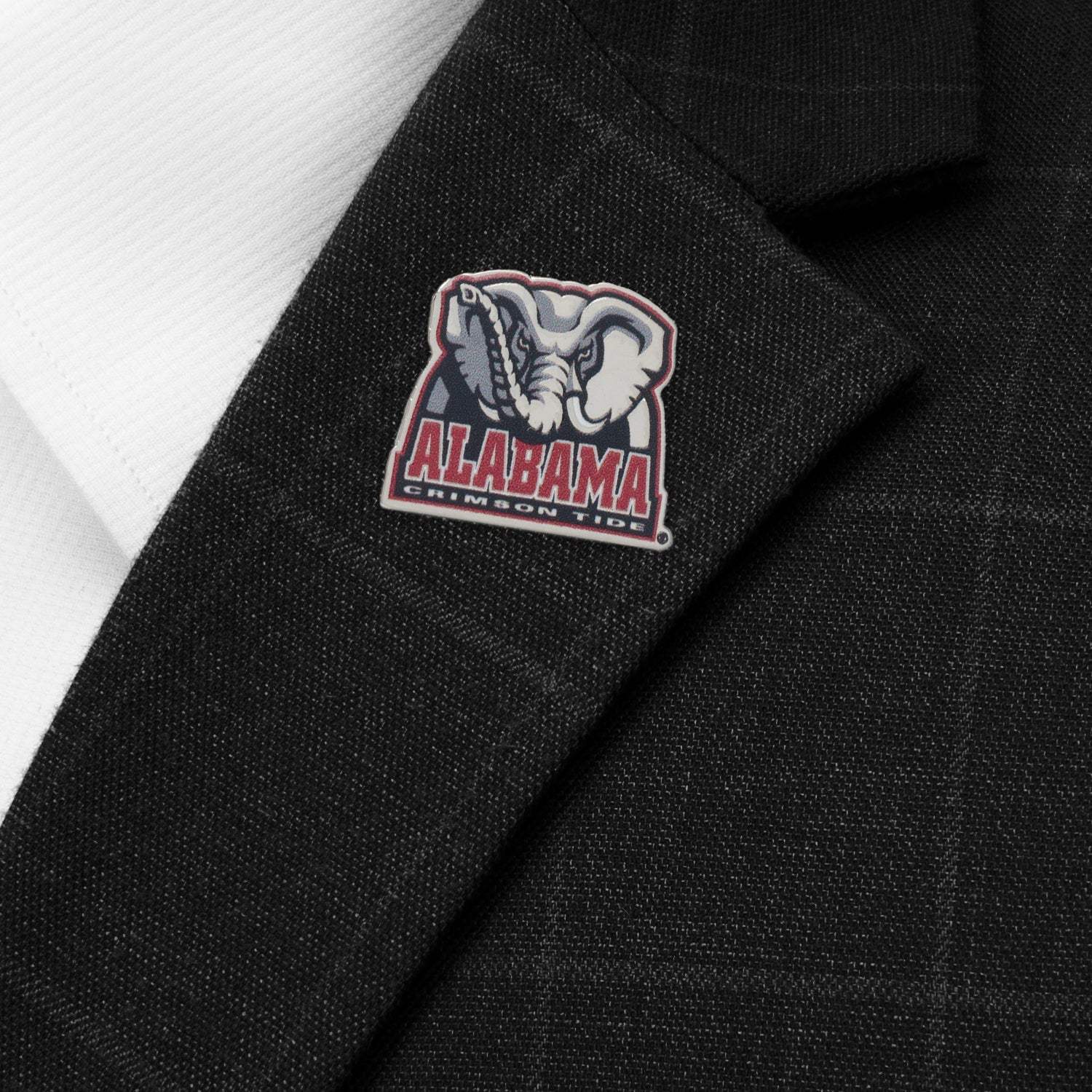 NCAA Alabama University Elephant Mascot Lapel Pin - Cufflinks.com - Flyclothing LLC