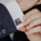 NCAA Alabama University Elephant Mascot Cufflinks - Cufflinks.com - Flyclothing LLC