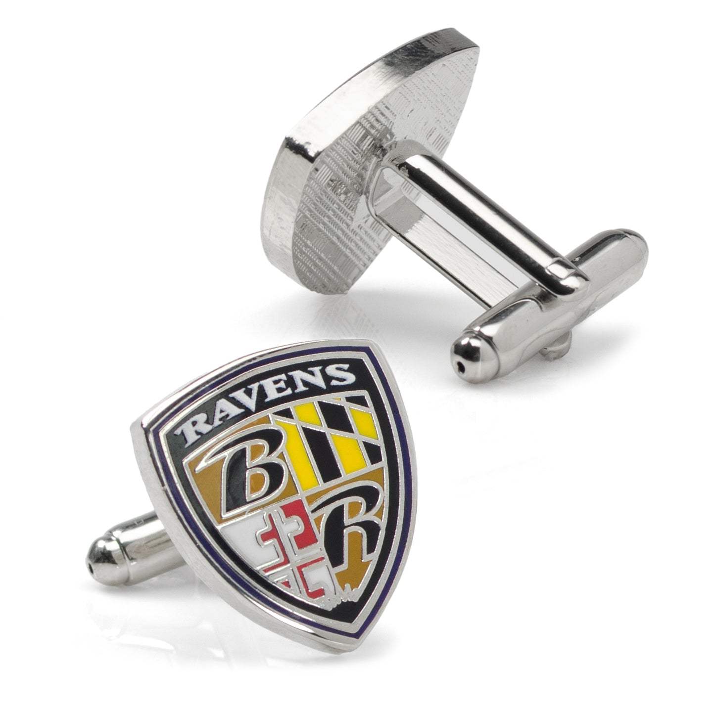 NFL Baltimore Ravens Shield Cufflinks - Cufflinks.com - Flyclothing LLC