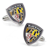 NFL Baltimore Ravens Shield Cufflinks - Cufflinks.com - Flyclothing LLC