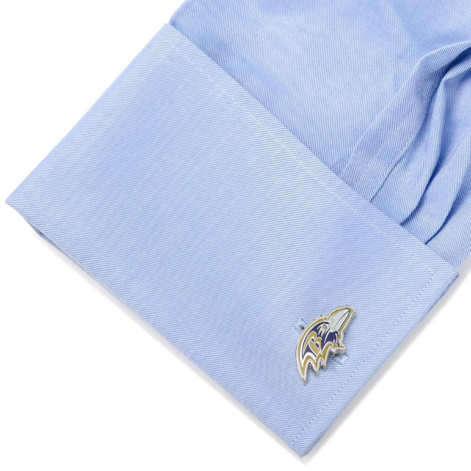 NFL Baltimore Ravens Cufflinks - Cufflinks.com - Flyclothing LLC