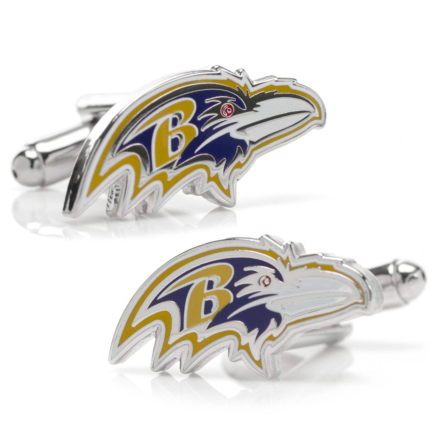 NFL Baltimore Ravens Cufflinks - Cufflinks.com - Flyclothing LLC