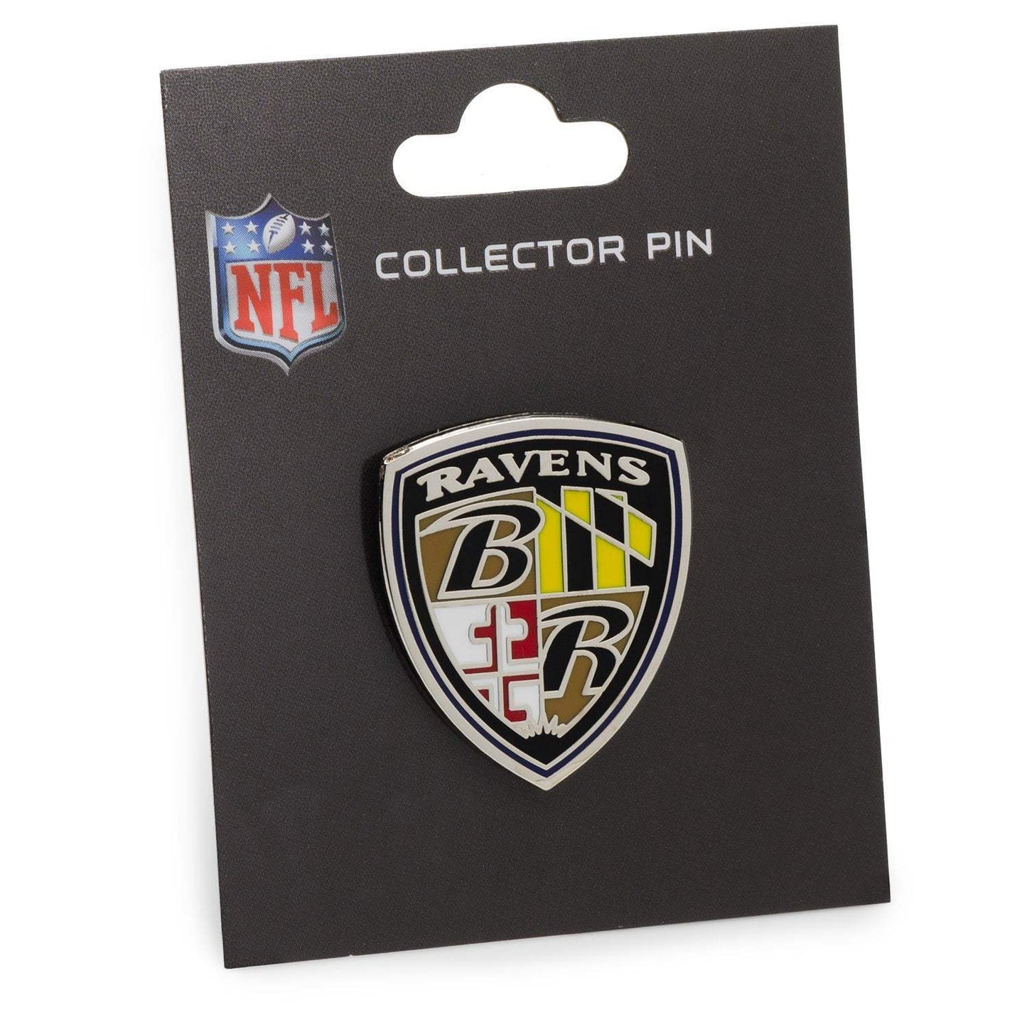 NFL Baltimore Ravens Shield Lapel Pin - Cufflinks.com - Flyclothing LLC