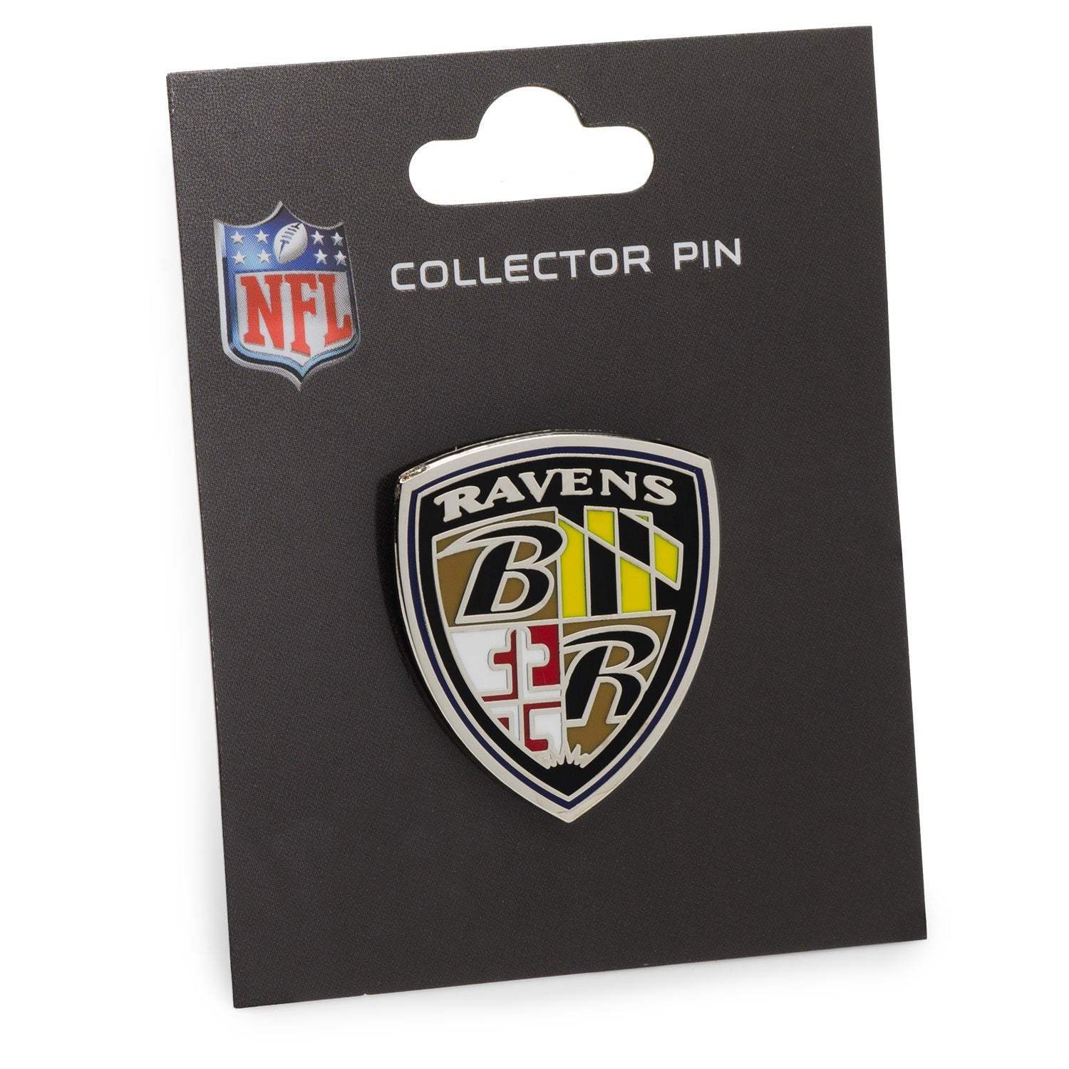 NFL Baltimore Ravens Shield Lapel Pin - Cufflinks.com - Flyclothing LLC
