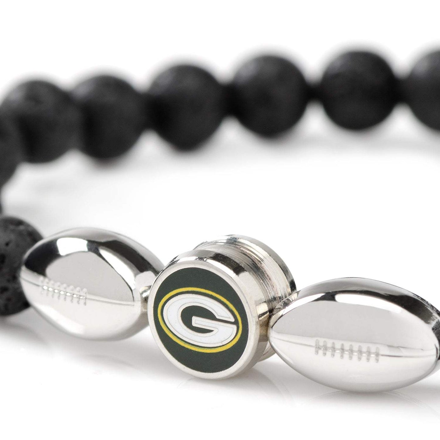 NFL Green Bay Packers Beaded Bracelet - Cufflinks.com - Flyclothing LLC