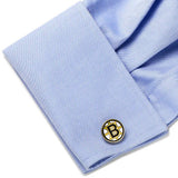 NHL Boston Bruins Cufflinks - Cufflinks.com - Flyclothing LLC