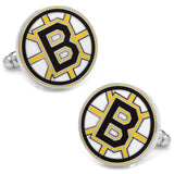 NHL Boston Bruins Cufflinks - Cufflinks.com - Flyclothing LLC