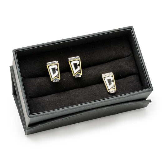 MLS Columbus Crew Cufflinks and Lapel Pin Gift Set - Cufflinks.com - Flyclothing LLC