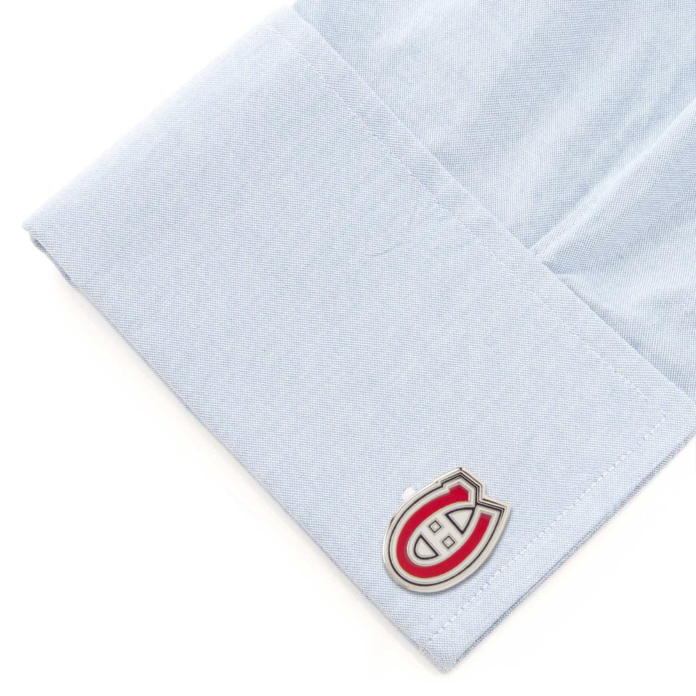 NHL Montreal Canadiens Cufflinks - Cufflinks.com - Flyclothing LLC