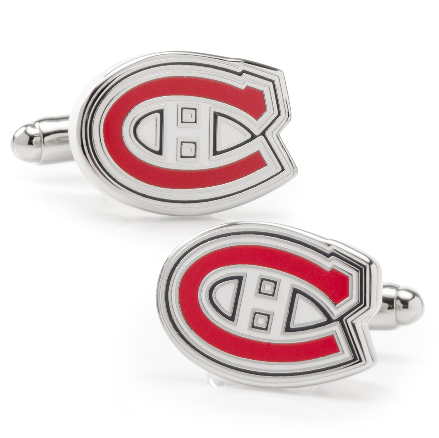 NHL Montreal Canadiens Cufflinks - Cufflinks.com - Flyclothing LLC