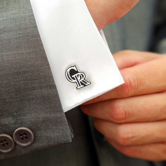 MLB Colorado Rockies Cufflinks - Cufflinks.com - Flyclothing LLC