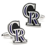 MLB Colorado Rockies Cufflinks - Cufflinks.com - Flyclothing LLC