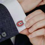 NCAA St. Cloud State Husky Mascot Cufflinks - Cufflinks.com - Flyclothing LLC