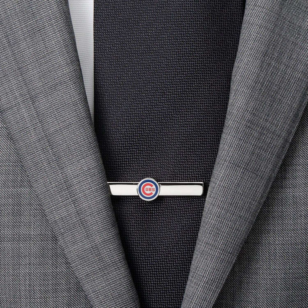 MLB Chicago Cubs Cufflinks and Tie Clip Gift Set - Cufflinks.com - Flyclothing LLC