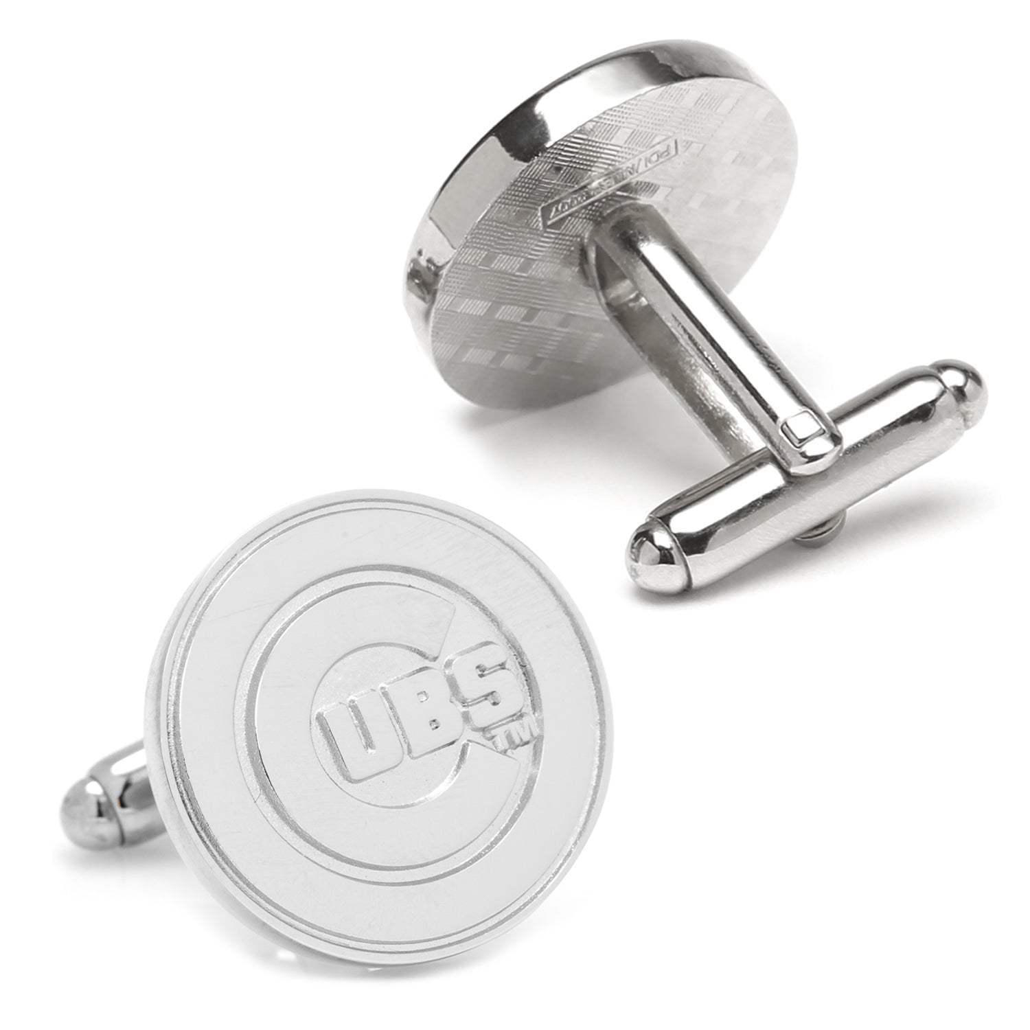 MLB Chicago Cubs Silver Edition Cufflinks - Cufflinks.com - Flyclothing LLC
