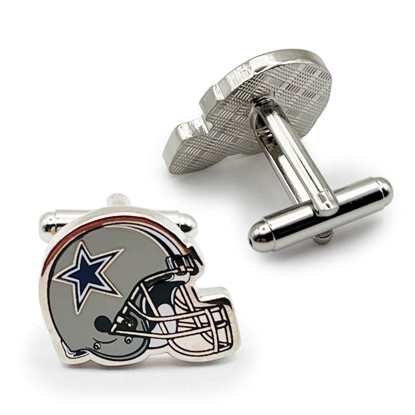 NFL Dallas Cowboys Throwback Helmet Cufflinks - Cufflinks.com - Flyclothing LLC