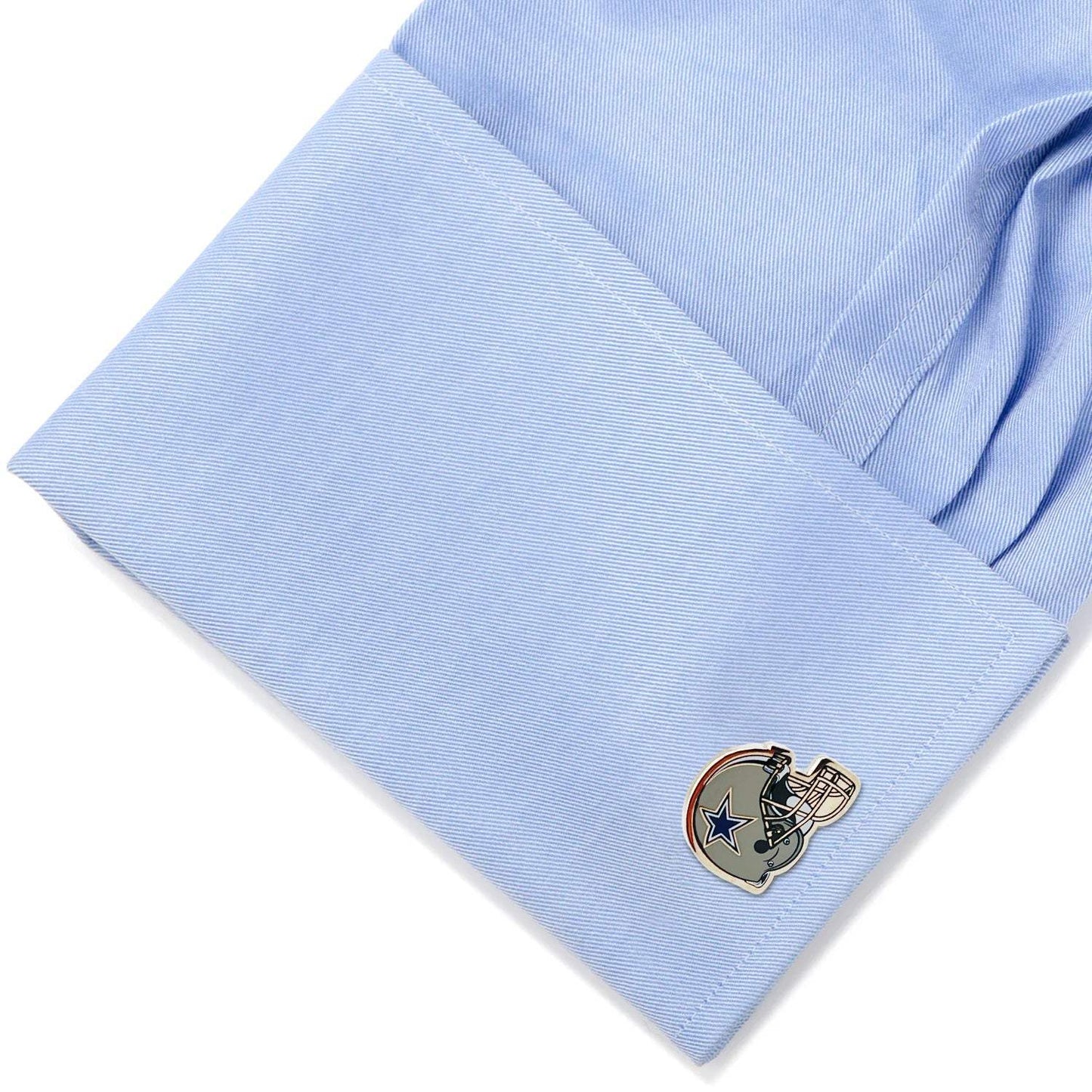 NFL Dallas Cowboys Throwback Helmet Cufflinks - Cufflinks.com - Flyclothing LLC