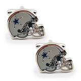 NFL Dallas Cowboys Throwback Helmet Cufflinks - Cufflinks.com - Flyclothing LLC