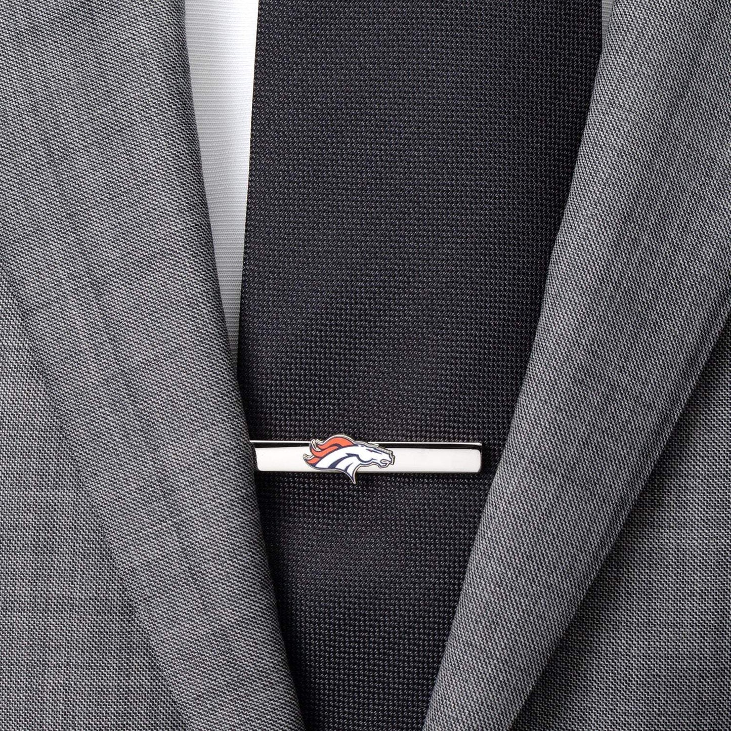 NFL Denver Broncos Cufflinks and Tie Bar Gift Set - Cufflinks.com - Flyclothing LLC