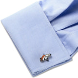NFL Denver Broncos Cufflinks and Tie Bar Gift Set - Cufflinks.com - Flyclothing LLC