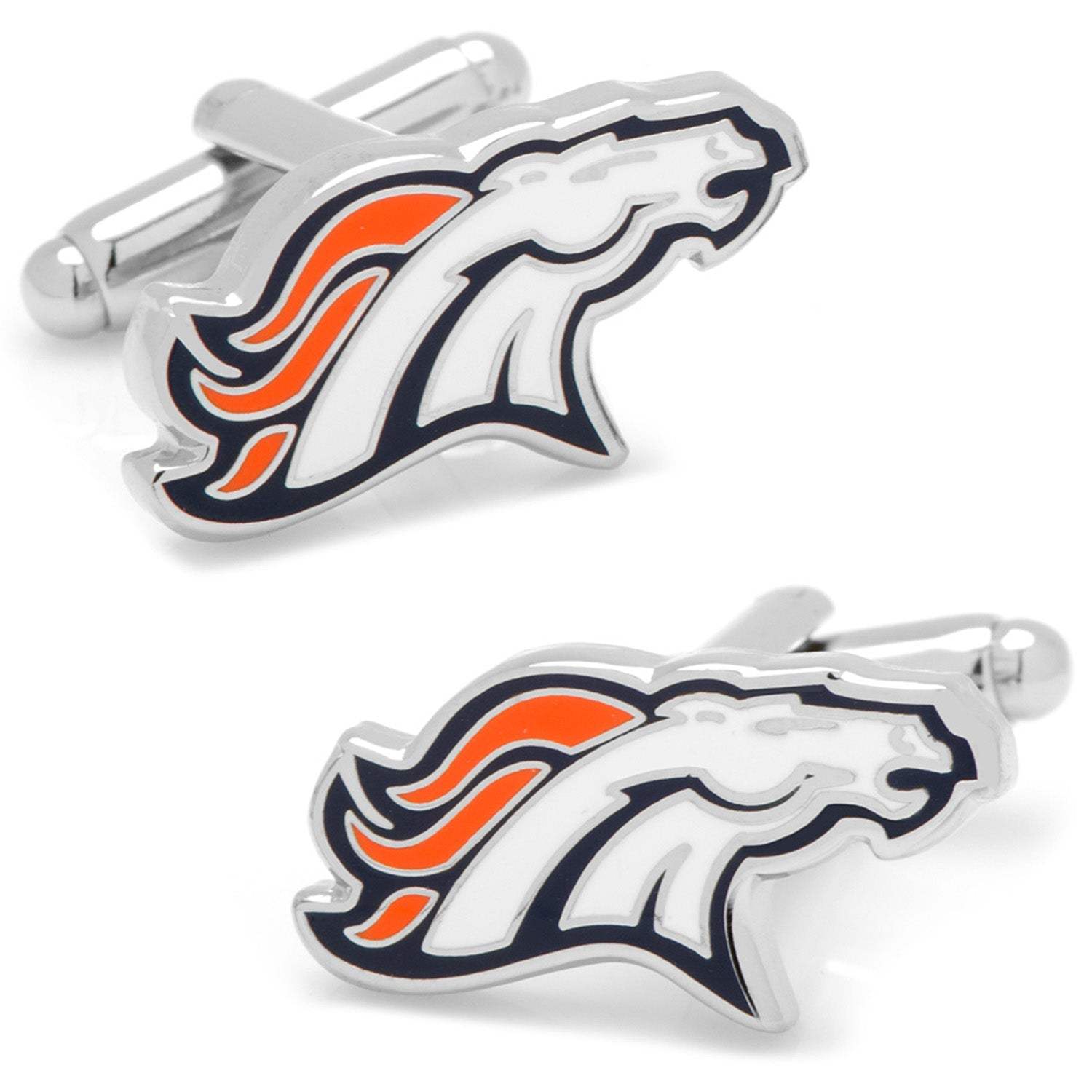NFL Denver Broncos Cufflinks - Cufflinks.com - Flyclothing LLC