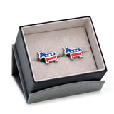 Democratic Donkey Cufflinks - Cufflinks.com - Flyclothing LLC