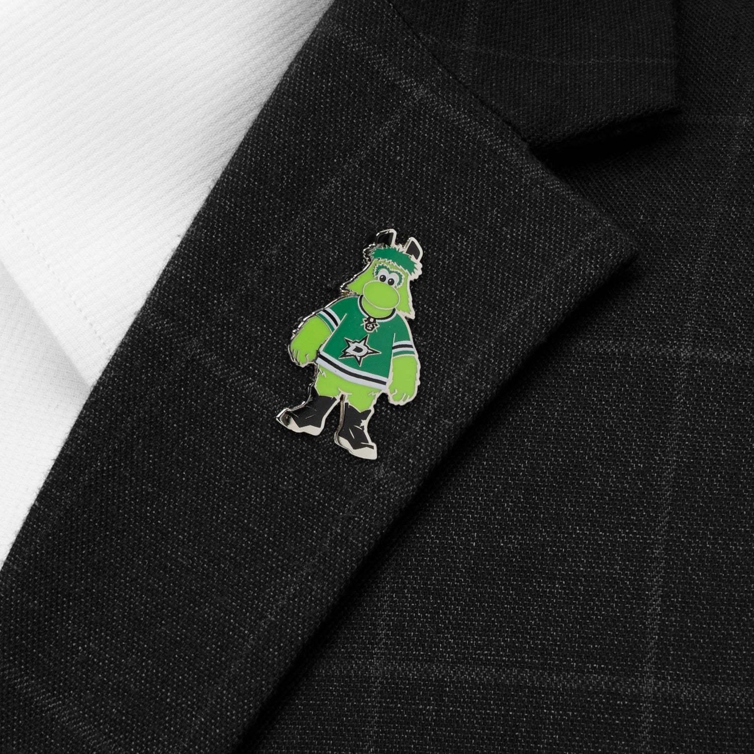 NHL Dallas Stars Mascot Lapel Pin - Cufflinks.com - Flyclothing LLC