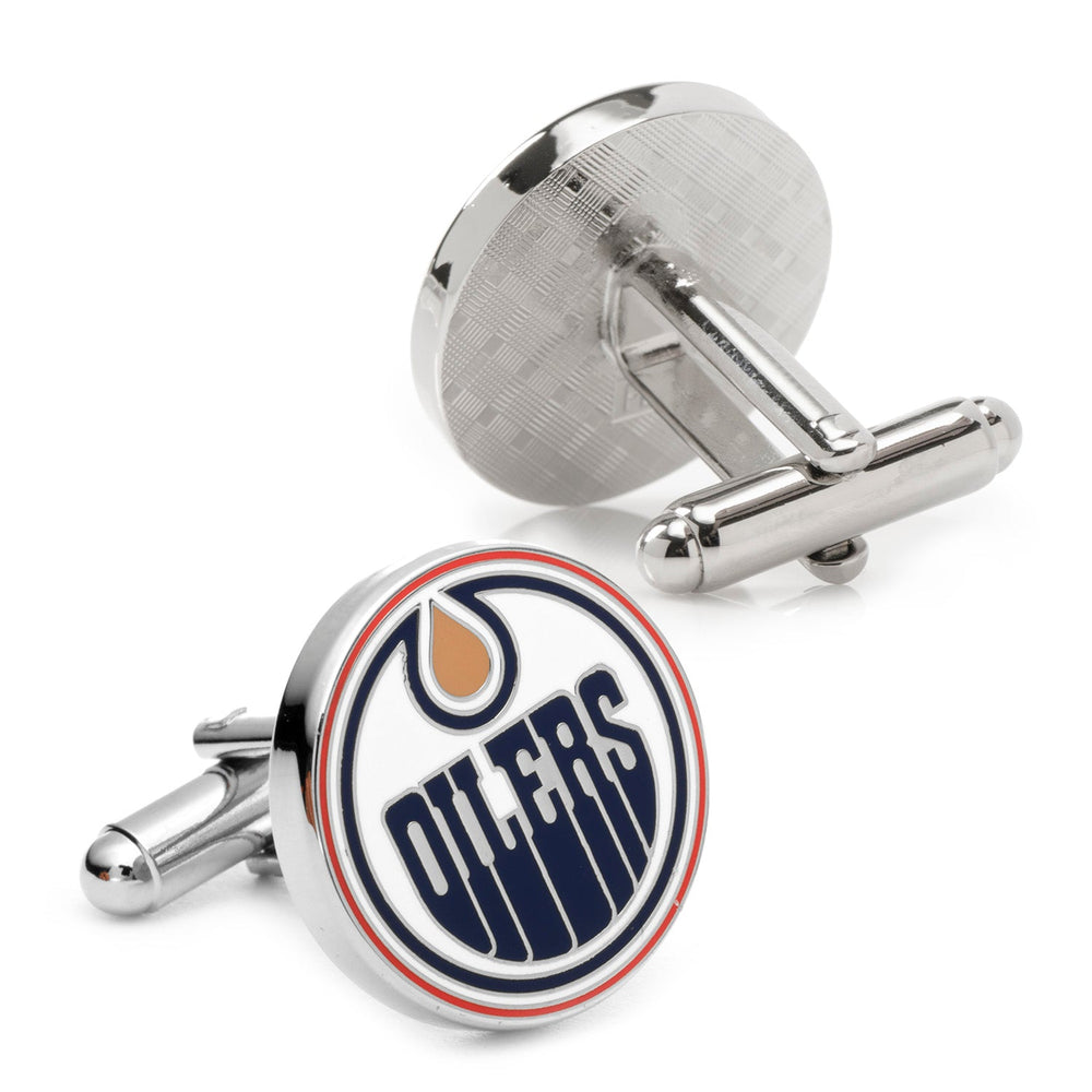 NHL Edmonton Oilers Cufflinks - Cufflinks.com - Flyclothing LLC