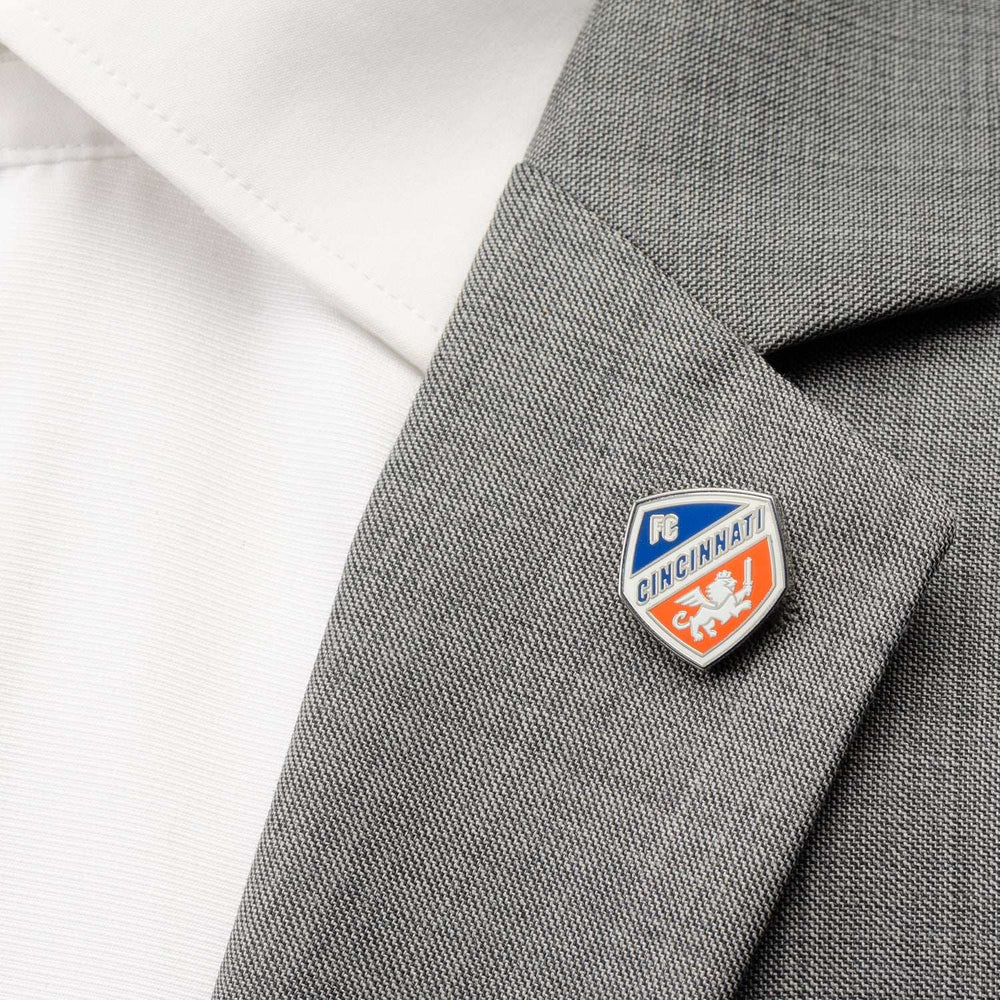 MLS FC Cincinnati Cufflinks and Lapel Pin Gift Set - Cufflinks.com - Flyclothing LLC
