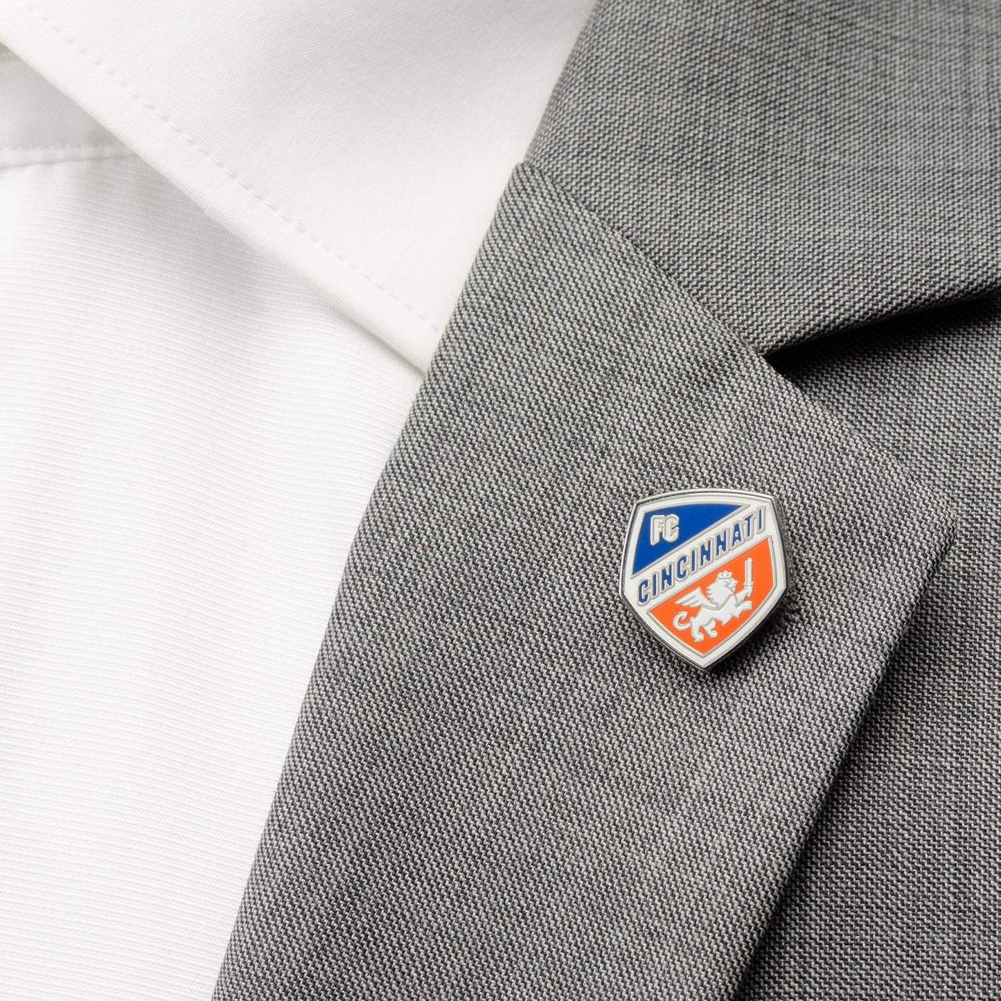 MLS FC Cincinnati Lapel Pin - Cufflinks.com - Flyclothing LLC