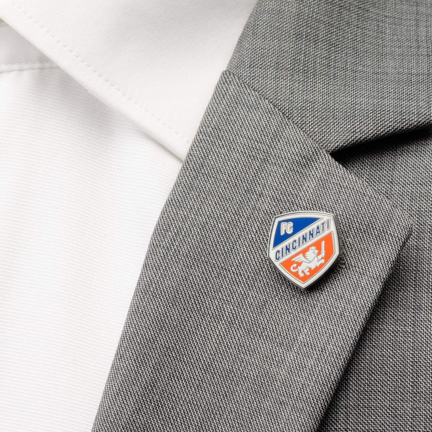 MLS FC Cincinnati Lapel Pin - Cufflinks.com - Flyclothing LLC