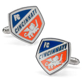 MLS FC Cincinnati Cufflinks - Cufflinks.com - Flyclothing LLC