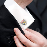 NHL Florida Panthers Shield Cufflinks - Cufflinks.com - Flyclothing LLC