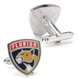 NHL Florida Panthers Shield Cufflinks - Cufflinks.com - Flyclothing LLC