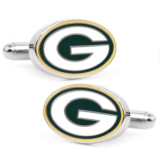 NFL Green Bay Packers Cufflinks - Cufflinks.com - Flyclothing LLC