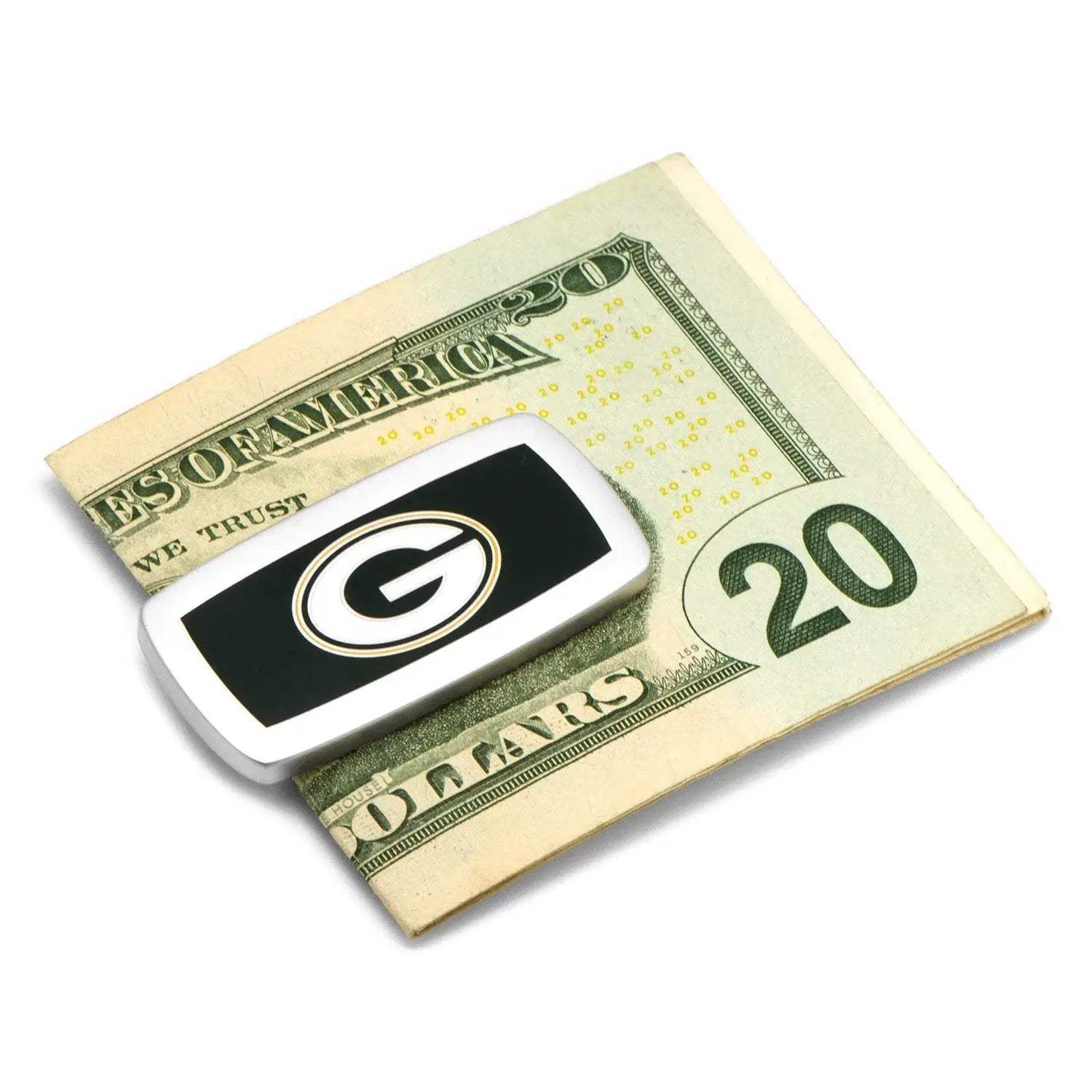NFL Green Bay Packers Cushion Money Clip - Cufflinks.com - Flyclothing LLC