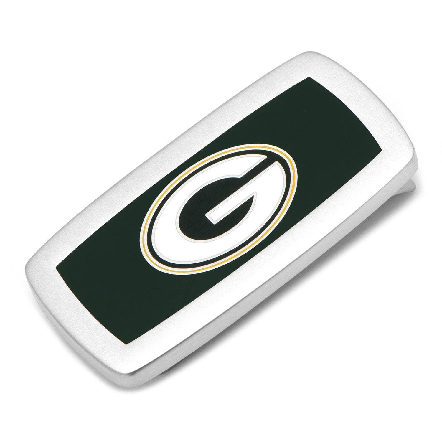 NFL Green Bay Packers Cushion Money Clip - Cufflinks.com - Flyclothing LLC