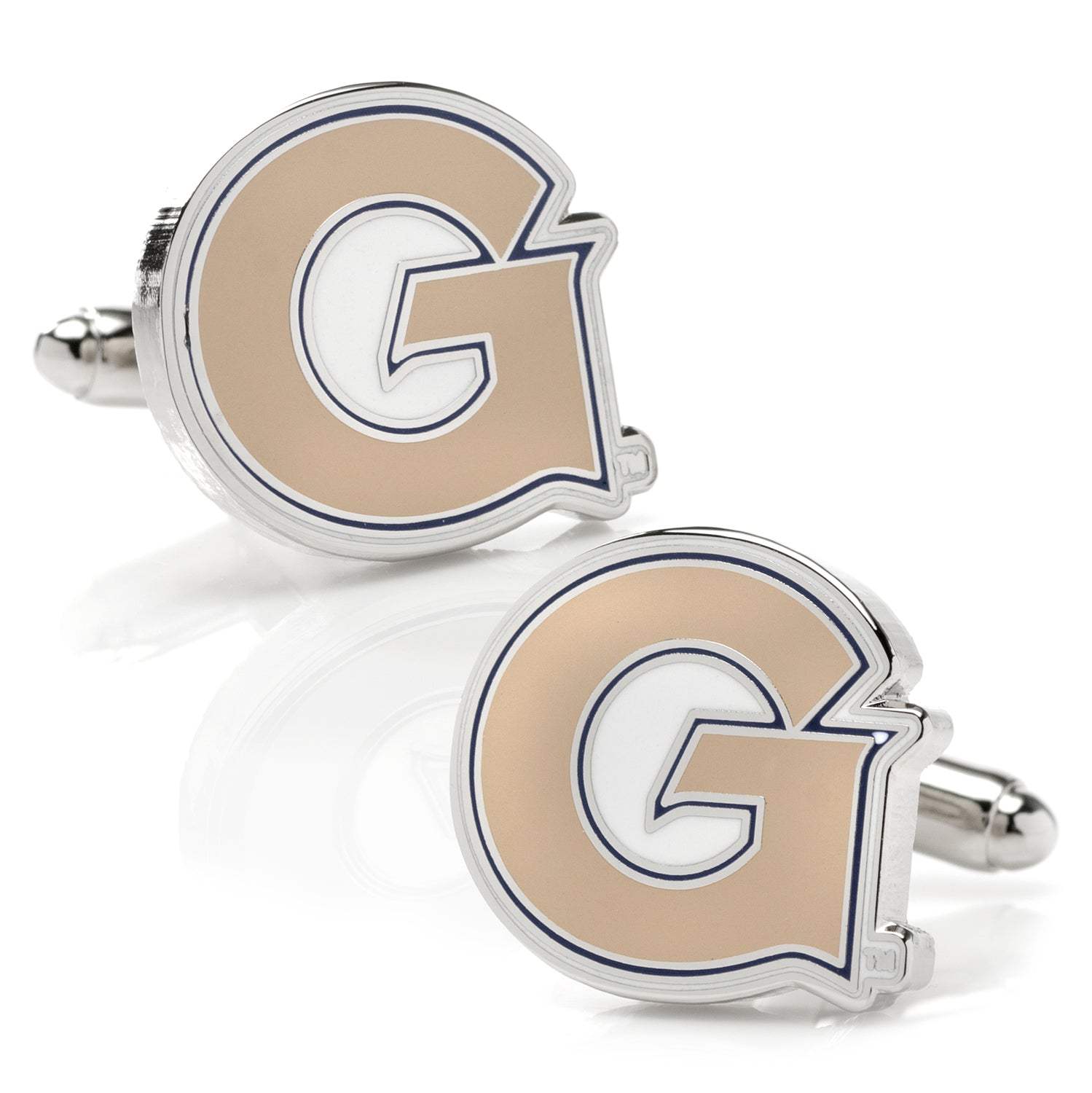 NCAA Georgetown University Hoyas Cufflinks - Cufflinks.com - Flyclothing LLC