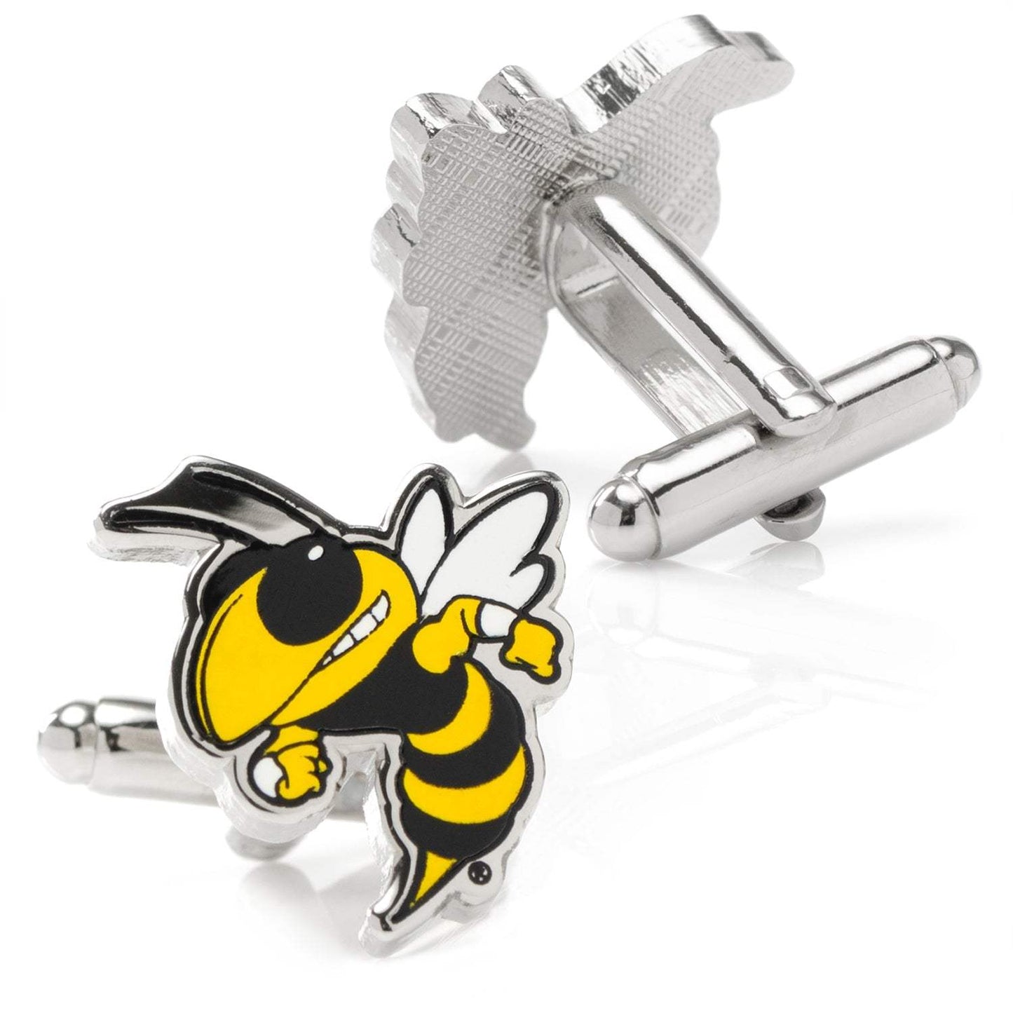 NCAA Georgia Tech Yellow Jackets Cufflinks - Cufflinks.com - Flyclothing LLC